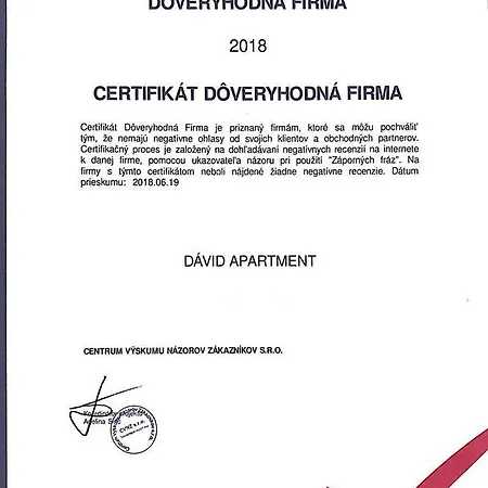 Vendégház David